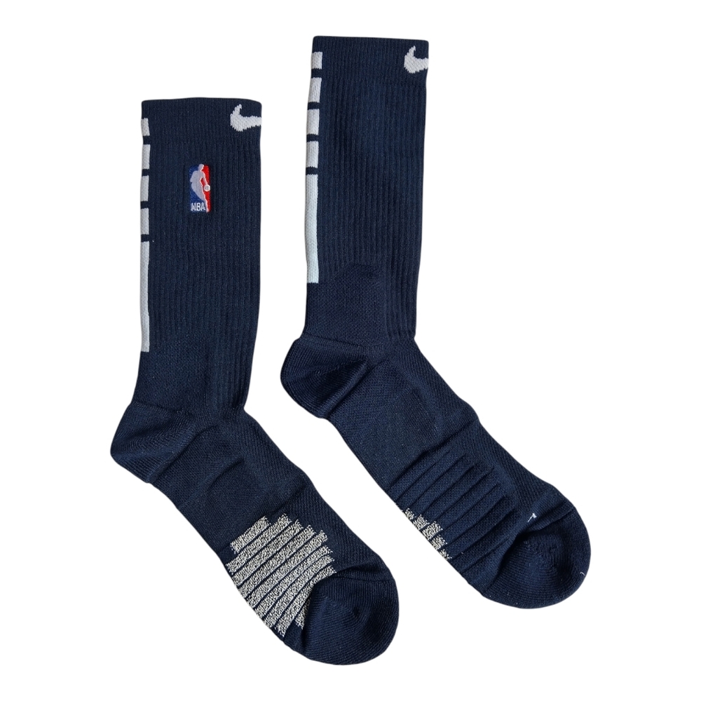Nike NBA Authentic Mid Calf Socks Navy, 2XL(15-18),NWT